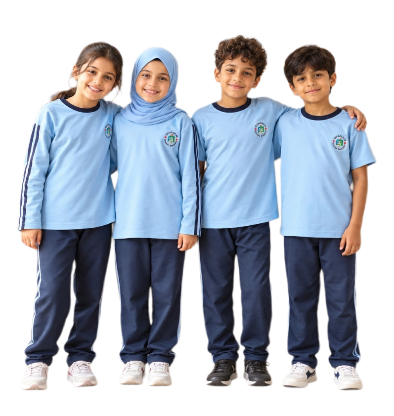 Student going to school